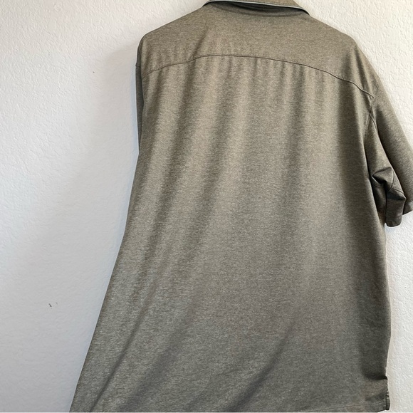 Duluth Trading Green Short Sleeve Pressure Cooker Standard Fit Polo with Pocket - Picture 6 of 8